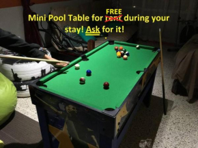 3 Air Conditioned brs with Office Area, Gated Parking and Free Mini Pool Table